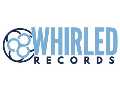 Whirled Records Primary Logo carolina blue hanover logo pennsylvania record store