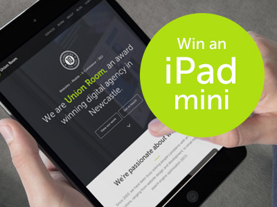 Win an iPad mini! feedback feedback on our website win ipad mini