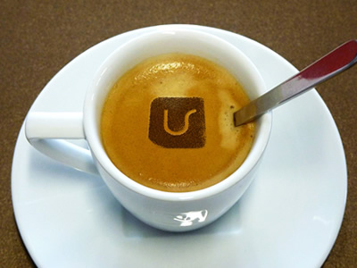 Union Room Coffee barista coffee icon logo