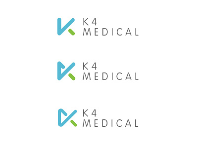 K4 Logo abstract k4 logo shape vag rounded