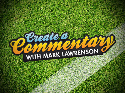 Create A Commentary brand design football icon logo sports