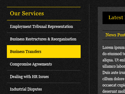 Services Black black design ui web website