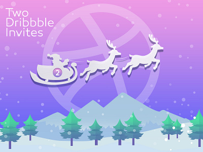 Two Dribbble Invites