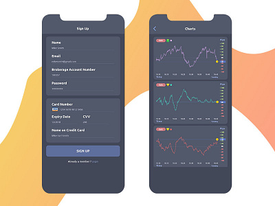 Forex App Design app design forex