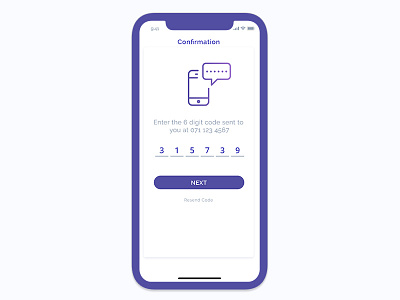 Confirmation Screen - App UI by Rasika Warnasuriya™ on Dribbble