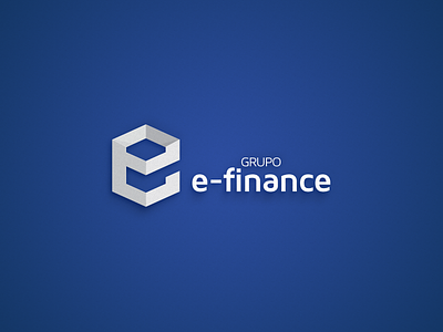 Logotype e-finance brand branding finance graphic design logo