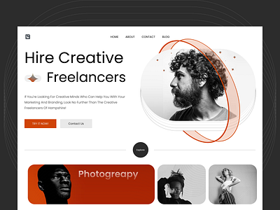 Creative Agency Landing Page