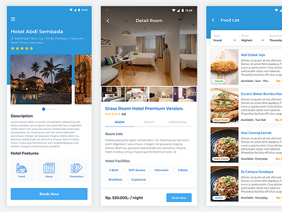 Hotel Abdi UI App Inspiration