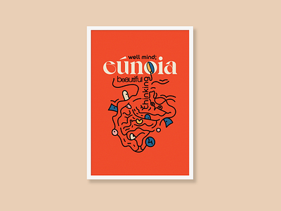 Eúnoia art concept design drawing illustration poster poster a day typography words
