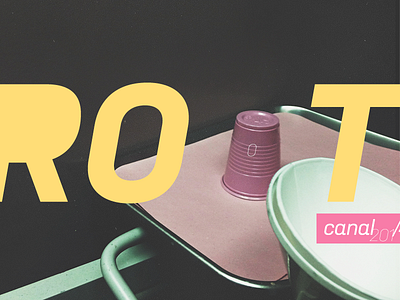 Grunge Experiment #13 canal cup dentist funnel grunge pink root suction yellow
