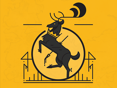 baratheon sigil vector