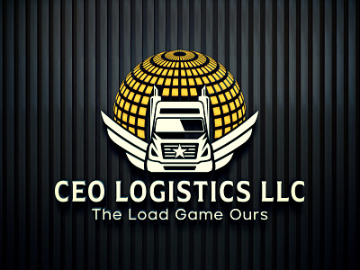 Logistic LLC logo design inspiration branding cordesigner design flat graphic design icon illustration logo ui vector