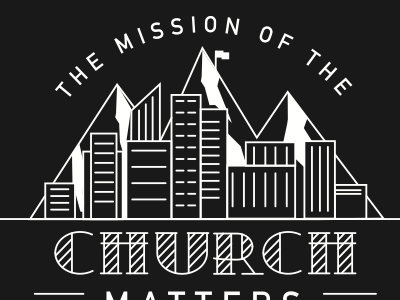 Badge (WIP) badge city illustration logo mountains type wip