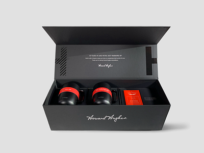 Howard Hughes 10 Year Anniversary Box b2b branding dallas design packaging spire