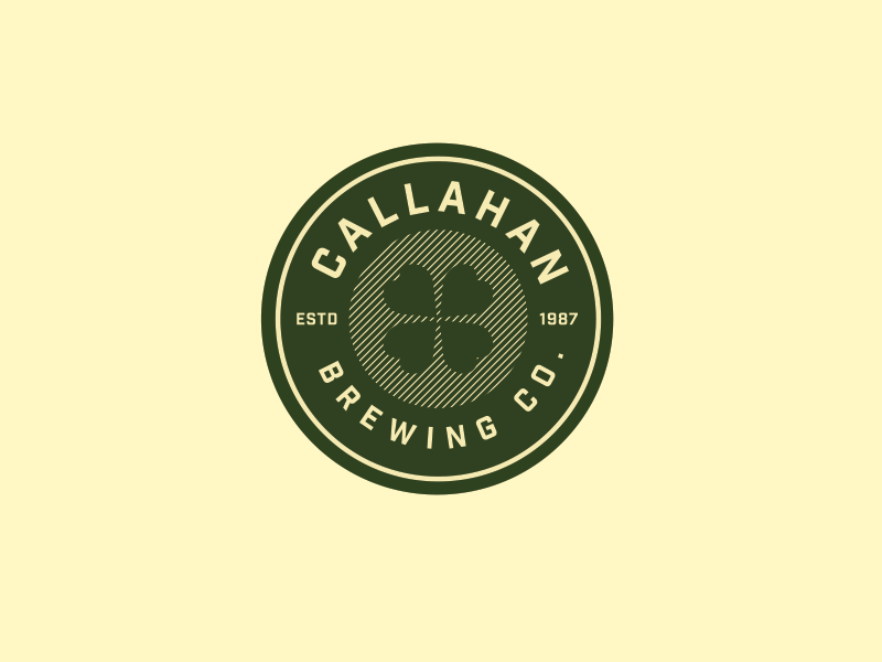 Callahan Beer Tap beer branding brewery brewing callahan clover irish pub