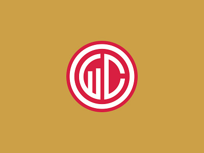 Monogram II badge c logo monogram w