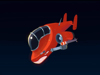 Space Sweepers - Fighter Turnaround 3d design fighter render space sweepers spaceship turnaround vehicle