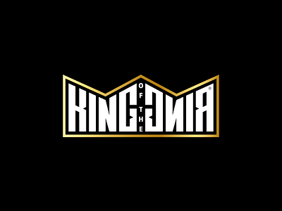 King of the Ring Logo brand identity branding colour custom design logo typogaphy vector visual identity