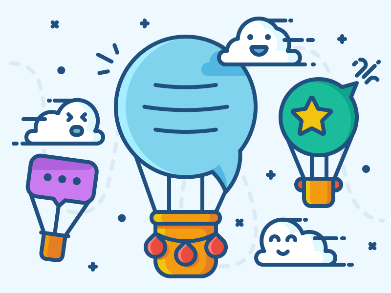 Conversational design web design web ux ui news illustration flat fireart studio fireart blog article