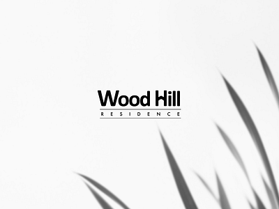 WoodHill Residence (Logotype Option) branding graphic design logo