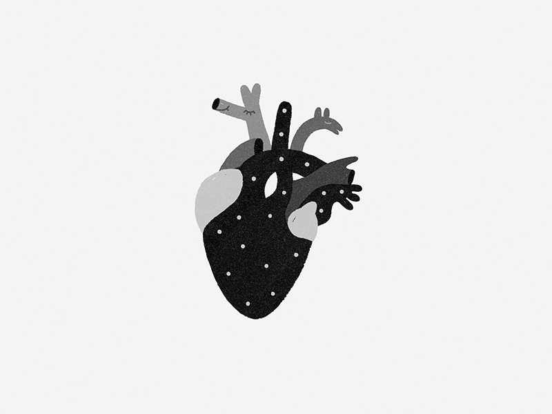 B. / W. — Heart
