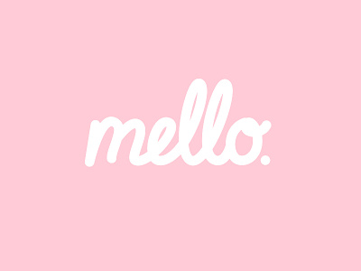 Mello. handlettering mello