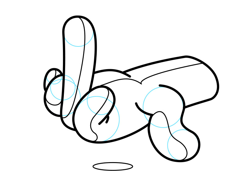Middlefinger dribbb