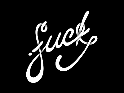 F*ck fuck fword illustration typography