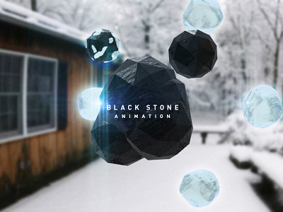 Black Stone Animation 3d blackstone design experimental motion