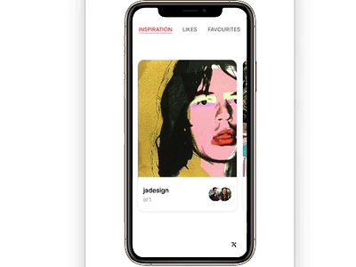 Parallax Effect app color design invisionapp invisionstudio iphonex parallax scrolling ui