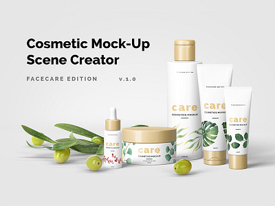 Cosmetic Mockup Scene Creator