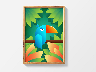 A Birb adobe illustrator cartoon design illustration illustrator vector