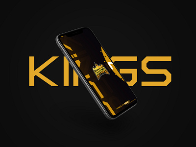 Mobile Wallpaper for Kings-esports flat design