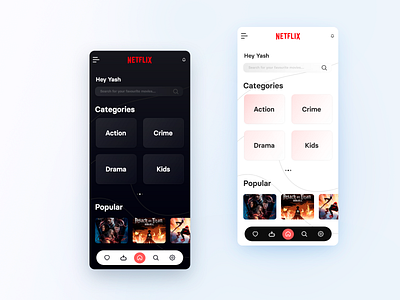 Netflix UI Redesign