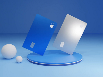 Credit Cards 3d animat animation bank bank app bank card banking banking app blender3d blue credit card credit cards crypto design effects motion design reflection ui ux