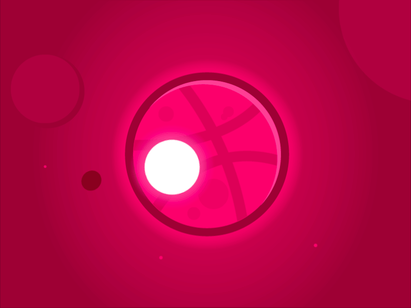 Dribbble planet after effect animat animation branding dribbble effects