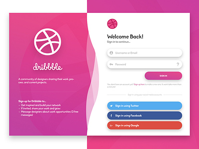 Daily UI #001 - Sign up daily daily ui register sign in sign up ui ui design ux design