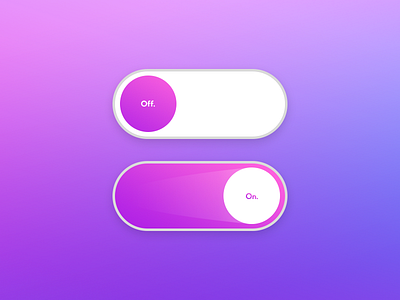 Daily UI #015 - On / Off daily daily ui off on switch ui