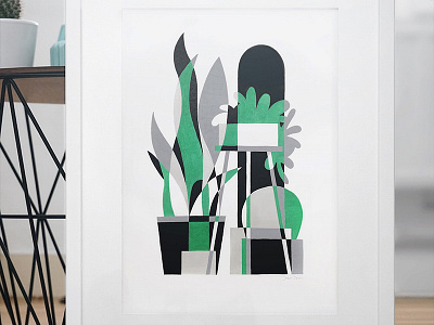 Urban Jungle 10 cactus drawing illustration indoor markers plants sansevieria