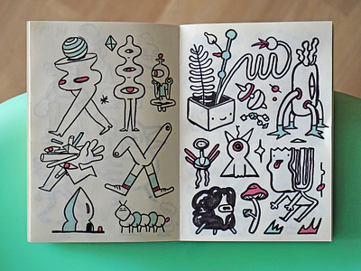 Sketchbook doodles character characterdesign design illustration sketch sketchbook