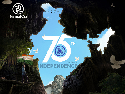 Independence Day Design creative ads graphic design independence day india indian independence day manipulation photo manipulation photoshop social media