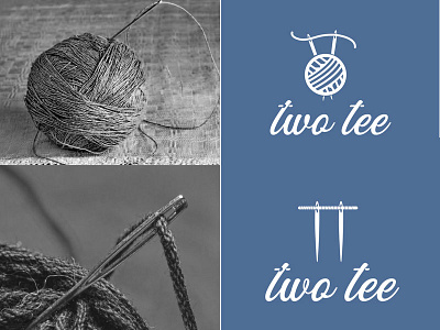 Two Tee-Logo design bountique brand brandidentity branding identity logo logodesign logotype needle thread