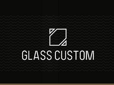 Glass Custom branding ecommerce flat glass logo logotype minimal mmml simple web website