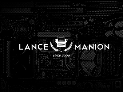 Lance Manion blog logotype website writer