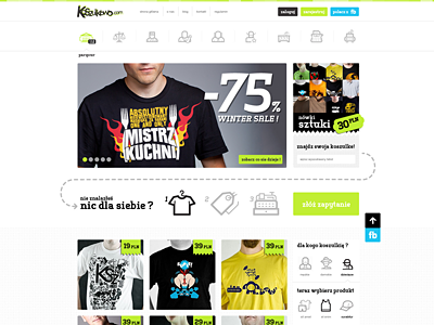 Koszulkowo.com ecommerce koszulkowo web www