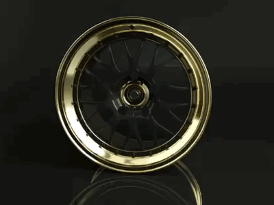 Wheel Rotation 3D render 3d animation c4d car cars cinema4d octane render wheels