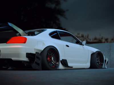 S15 Silvia side shot