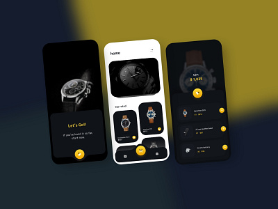 Shopping app concept design