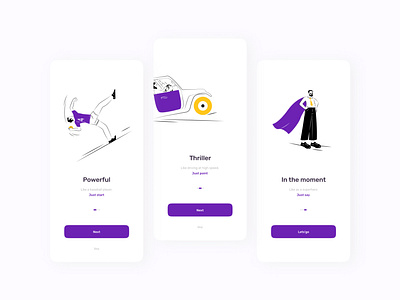 Intro page minimal ui ui design uiux ux uxdesign