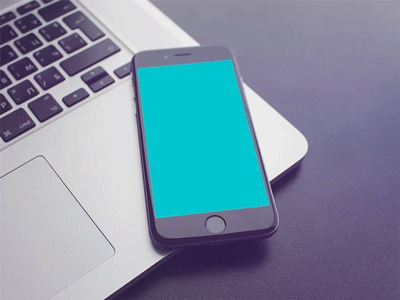 App Splash Screen app aqua communication ios iphone 6 landing mockup octopus screen splash squid